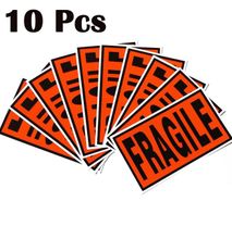10pcs FRAGILE Warning Stickers For Safe Shipping Packing